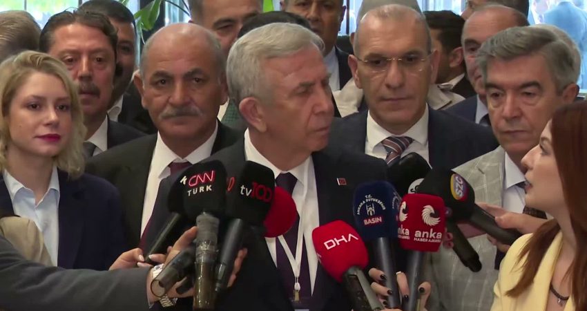 Ankara Büyükşehir Belediye Başkanı Mansur Yavaş, TBB Başkan Vekili seçimi