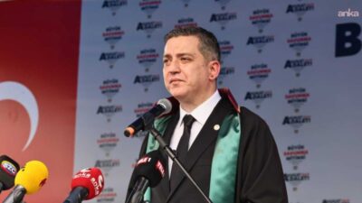 Türkiye Barolar Birliği (TBB) Başkanı Erinç Sağkan, Prof. Dr. Korkut