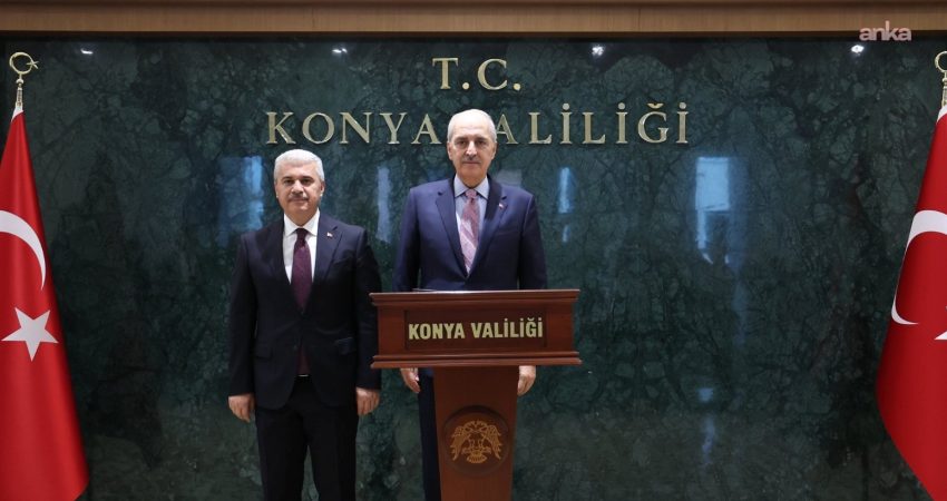 TBMM Başkanı Numan Kurtulmuş, çeşitli programlara katılmak üzere geldiği Konya’da