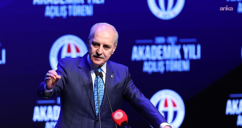 TBMM Başkanı Numan Kurtulmuş, "Terörsüz Türkiye" sürecine ilişkin, "Ortaya konulan