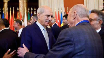 TBMM Başkanı Numan Kurtulmuş, Ürdün Senatosu Başkanı Faisal Al Fayez