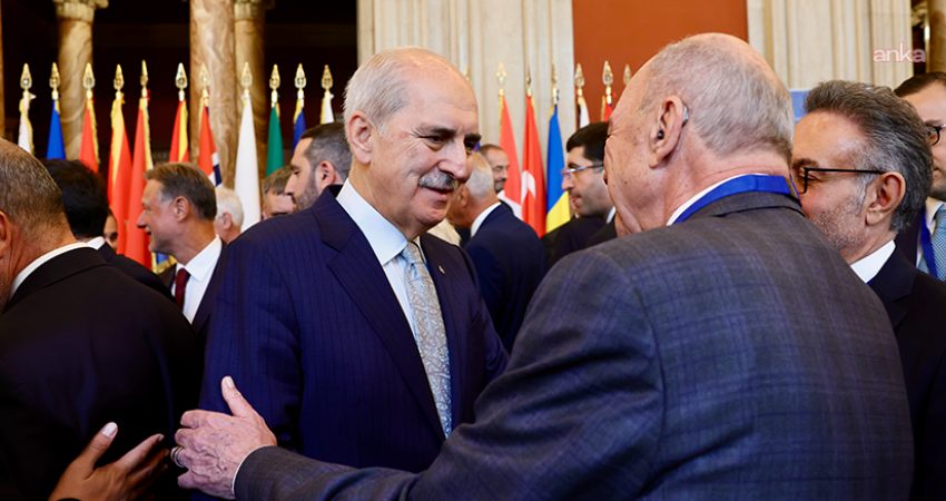TBMM Başkanı Numan Kurtulmuş, Ürdün Senatosu Başkanı Faisal Al Fayez