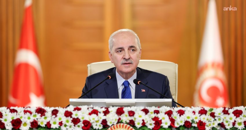 TBMM Başkanı Numan Kurtulmuş, Mekke Anlaşması'nın komisyona ne zaman sevk