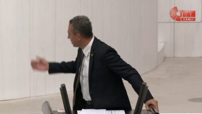 YENİ Parti İzmir Milletvekili Ümit Özlale, TBMM Genel Kurulu'nda Cumhurbaşkanı