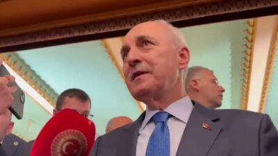 TBMM Başkanı Numan Kurtulmuş, "6 Ekim'de Meclis başladığında Meclis'te yedi