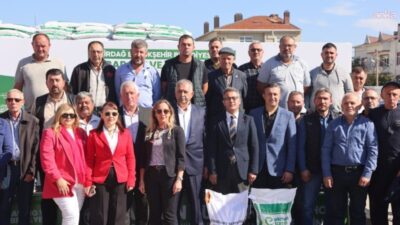 Tekirdağ Büyükşehir Belediyesi, hayvancılıkla uğraşan üreticilerin yem maliyetlerini azaltmak ve