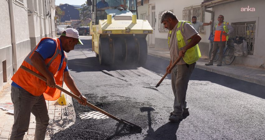 Tepebaşı Belediyesi, merkez mahallelerde sürdürdüğü üstyapı çalışmalarına Yeni Mahalle’de devam