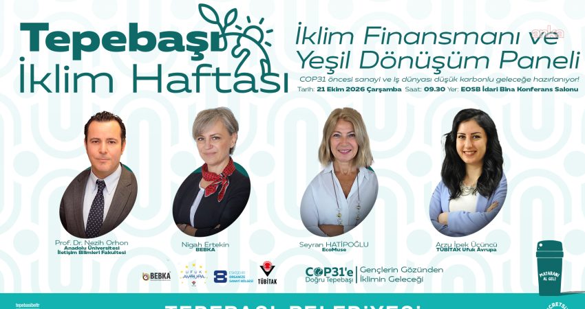 Tepebaşı Belediyesi, COP31 öncesinde iklim gündemini kentin dört bir yanına
