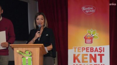 Tepebaşı Kent Konseyi’nin ilk genel kurulunda yapılan seçimde Hatice Canan