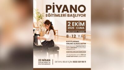 Tepebaşı Belediyesi, 8-12 yaş grubundaki çocukların sanatsal gelişimine katkı sunmak