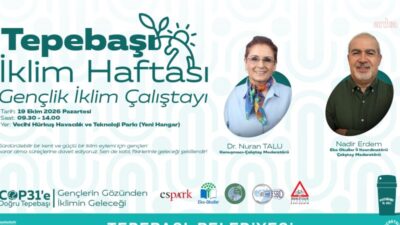 Tepebaşı Belediyesi’nin düzenleyeceği Gençlik İklim Çalıştayı’nda gençler, iklim uzmanları ve