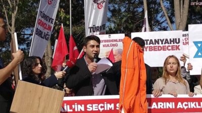 Türkiye Gençlik Birliği (TGB) Genel Başkanı Mirza Çelik, İsrail’de 27