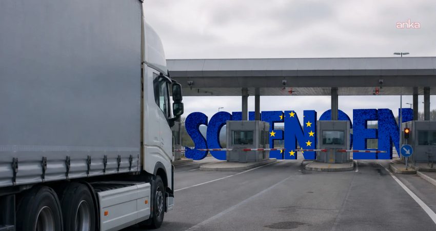 Ticaret Bakanlığı: TIR sürücülerinin Schengen vizesi sorunlarının çözümü için girişimler sürüyor Ticaret Bakanlığı, uluslararası taşımacılık yapan TIR sürücülerinin Schengen vizesi ve