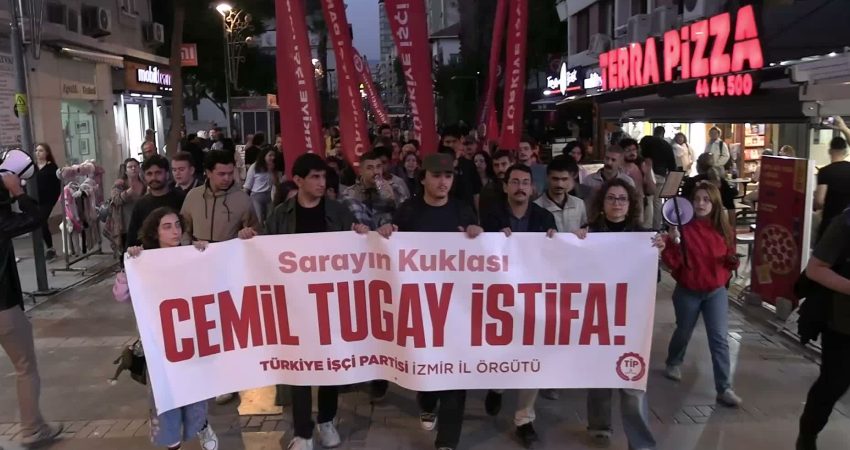 TİP İzmir’den Cemil Tugay’ın AK Parti’ye katılmasına tepki: Oyunu aldığı halkın umuduna pusu kurdu TİP İzmir İl Örgütü, İzmir Büyükşehir Belediye Başkanı Cemil Tugay’ın