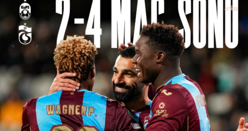 Trabzonspor, UEFA Konferans Ligi’nin ilk haftasında Finlandiya temsilcisi KuPS Kuopio’yu
