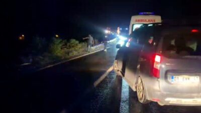 Tunceli-Erzincan karayolunda iki aracın kafa kafaya çarpışması sonucu meydana gelen