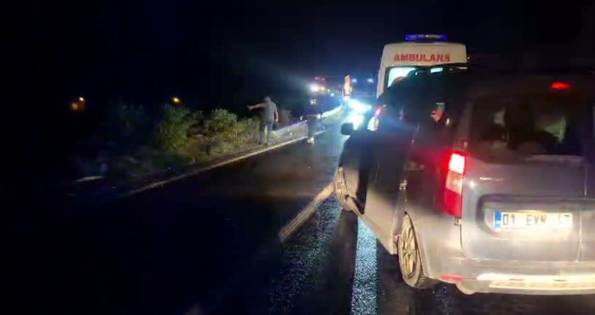 Tunceli-Erzincan karayolunda iki aracın kafa kafaya çarpışması sonucu meydana gelen