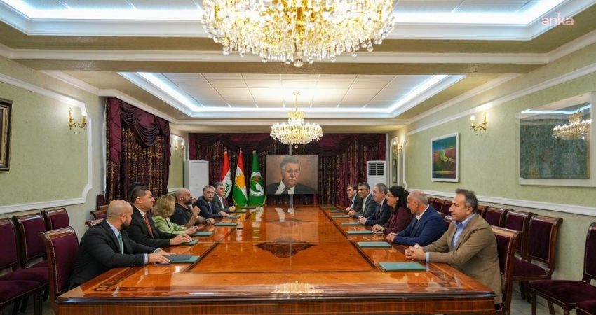 DEM Parti Eş Genel Başkanı Tuncer Bakırhan, YNK Genel Başkanı
