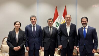 DEM Parti Eş Genel Başkanı Tuncer Bakırhan, Erbil'de düzenlenen MERI