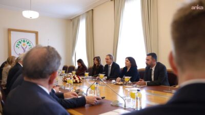 DEM Parti Eş Genel Başkanı Tuncer Bakırhan, Lüksemburg Temsilciler Meclisi