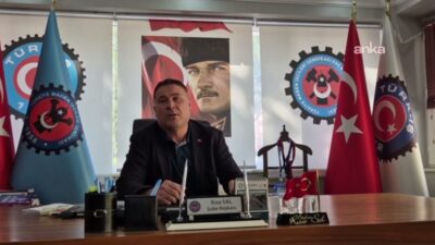 Türkiye Maden İşçileri Sendikası Ege 1 No'lu Şube Başkanı Rıza