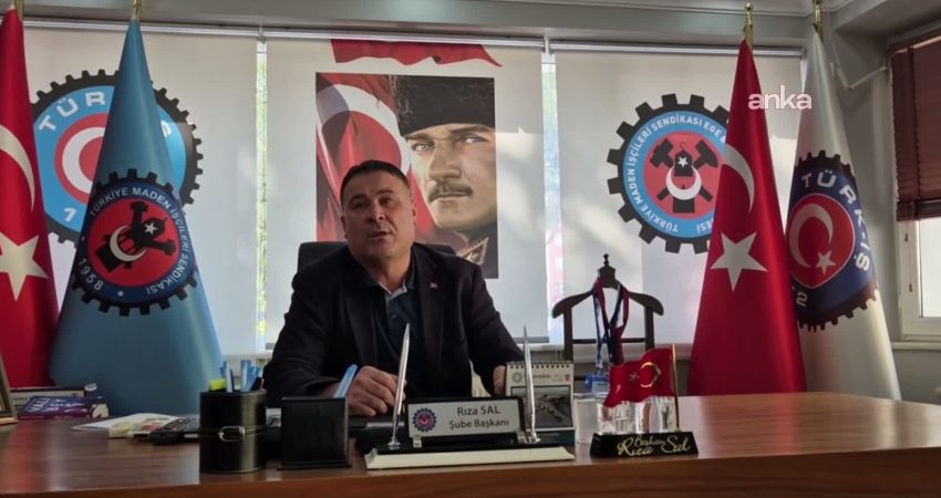 Türkiye Maden İşçileri Sendikası Ege 1 No'lu Şube Başkanı Rıza