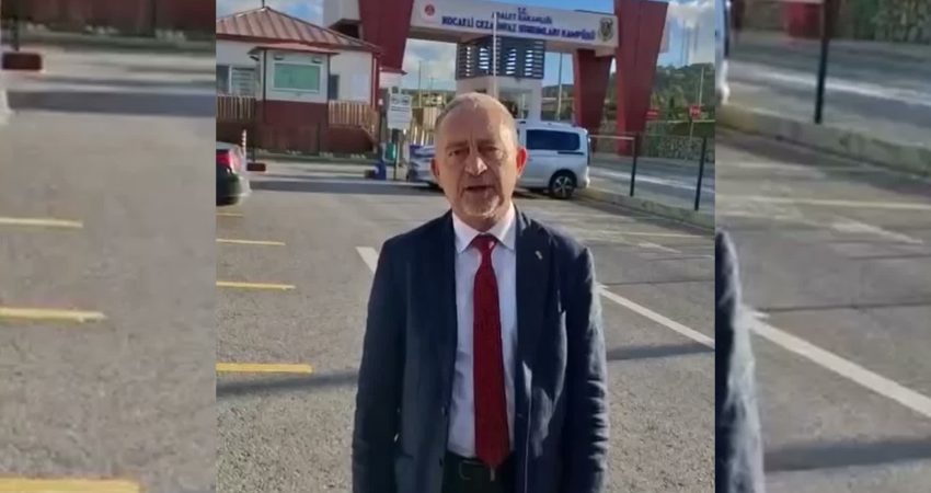 Eski İstanbul Barosu Başkanı Ümit Kocasakal, Çorlu’daki Karatepe Yüksek Güvenlikli