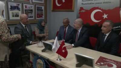 Zafer Partisi Genel Başkanı Ümit Özdağ, Antalya Şehit Aileleri ve