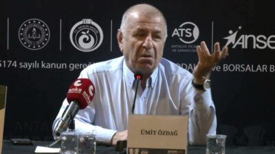 Zafer Partisi Genel Başkanı Ümit Özdağ, 16. Antalya Kitap Fuarı'nda