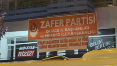 Zafer Partisi Genel Başkanı Ümit Özdağ, partisinin Düzce İl Başkanlığına