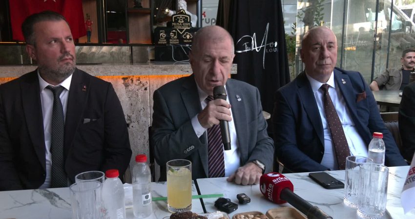 Zafer Partisi Genel Başkanı Ümit Özdağ, iktidarın "Terörsüz Türkiye" olarak