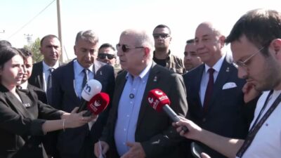 Zafer Partisi Genel Başkanı Ümit Özdağ, yapımı tamamlanamayan Manavgat Devlet