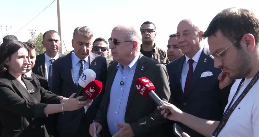 Zafer Partisi Genel Başkanı Ümit Özdağ, yapımı tamamlanamayan Manavgat Devlet