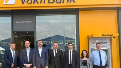 Diyarbakır Organize Sanayi Bölgesi’nde VakıfBank şubesi hizmet vermeye başladı. OSB’de