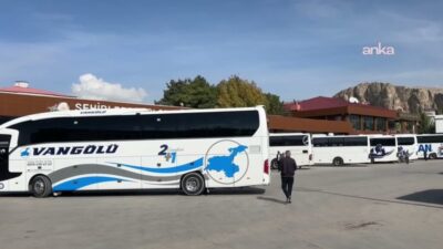 Van’da şehirler arası yolcu taşımacılığı yapan otobüs firmalarının temsilcileri, artan