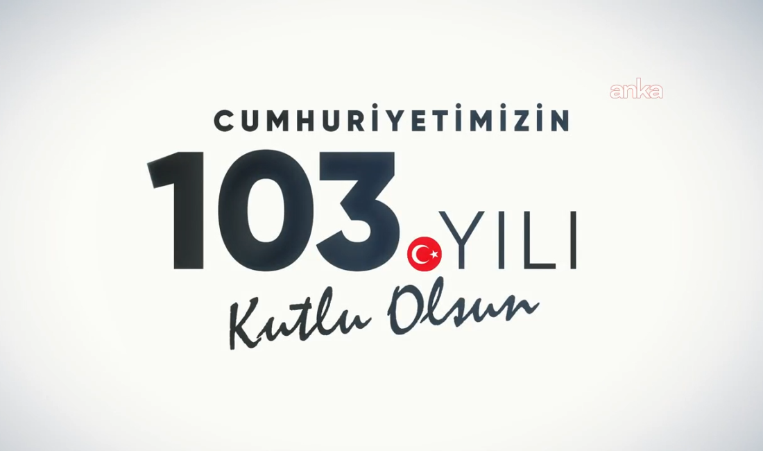AK Parti, Cumhuriyet'in ilanının 103. yıl dönümü dolayısıyla sosyal medya