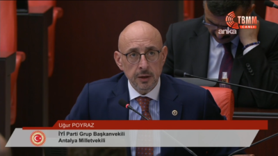 İYİ Parti Grup Başkanvekili Uğur Poyraz, kamuoyunda "fon krizi" olarak