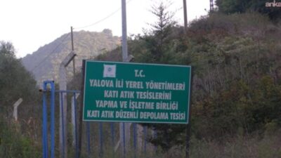 Çevre, Şehircilik ve İklim Değişikliği Bakanlığı'ndan yapılan açıklamada, Yalova Çiftlikköy ilçesine bağlı