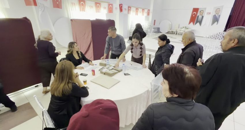YENİ Parti Burdur İl Başkanlığı ön seçimi bin 583 oy