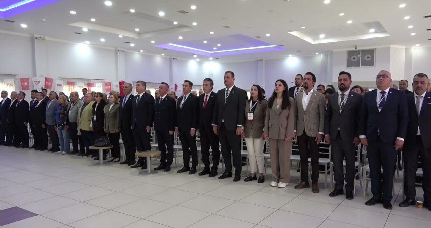 YENİ Parti Burdur İl Başkanlığı'nın 1. Olağan İl Kongresi'nde İsmail
