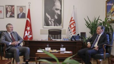  YENİ Parti Grup Başkanvekili Murat Emir, Norveç Büyükelçisi Andreas Gaarder