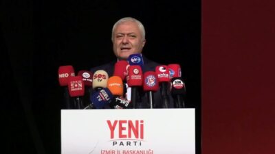 YENİ Parti İzmir Milletvekili Tuncay Özkan, İzmir Büyükşehir Belediye Başkanı