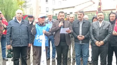 Halk TV'ye kayyum atanması, YENİ Parti Kars İl Örgütü öncülüğünde protesto
