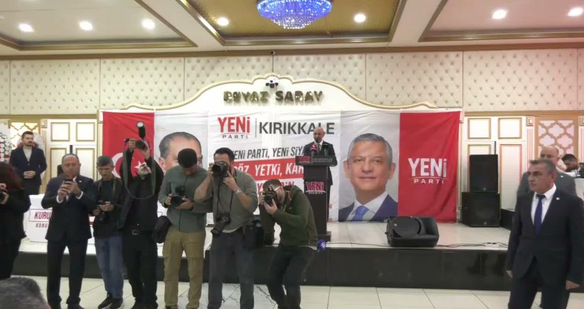 YENİ Parti Genel Başkanı Özgür Özel, "Biz devletin kapılarını 87
