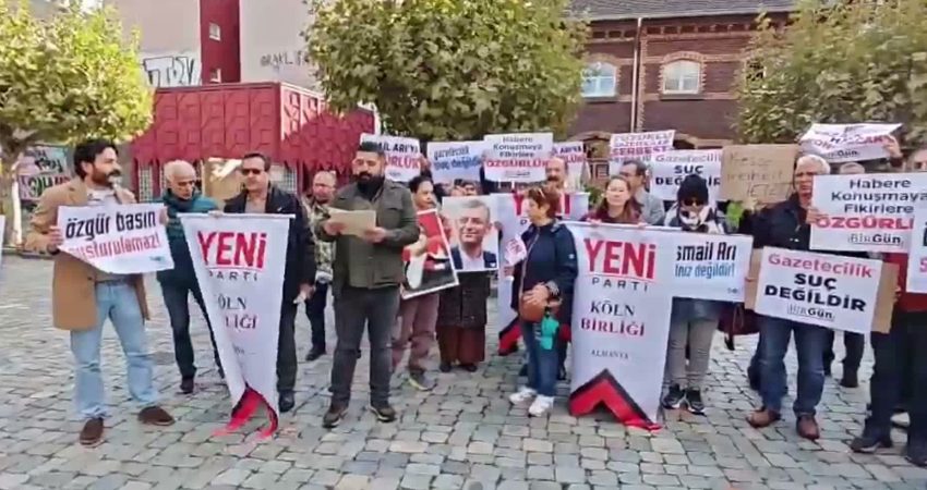 YENİ Parti Köln Birliği, Türkiye’de basın özgürlüğüne yönelik baskılara tepki