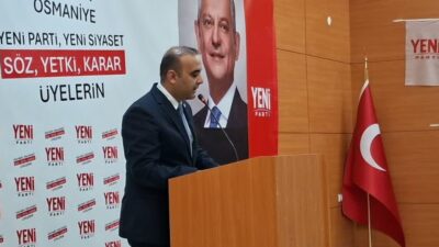 YENİ Parti’nin Osmaniye İl Başkanlığı için düzenlediği ve mevcut başkan