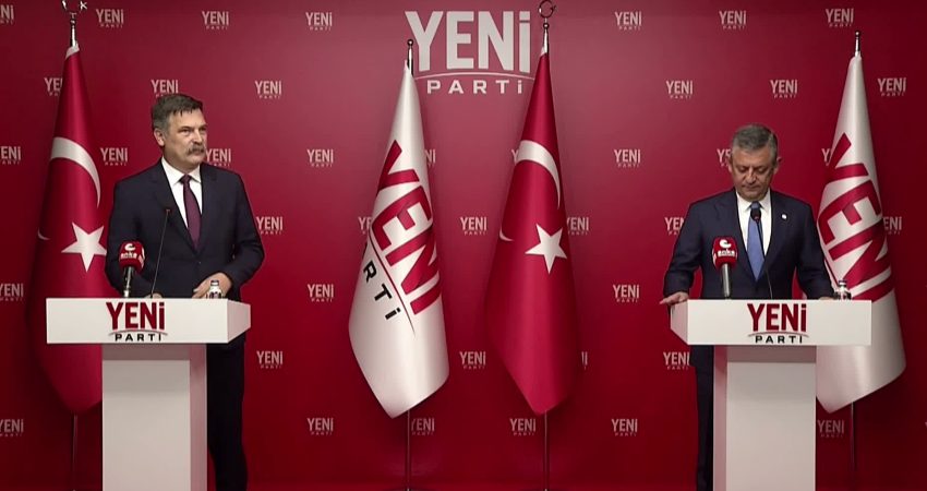 YENİ Parti-TİP görüşmesi… Özgür Özel: “Rehin alan mülkün sahibi olmaz. Mülkün asıl sahibi hala İzmirlilerdir” YENİ Parti Genel Başkanı Özgür Özel, TİP Genel Başkanı Erkan