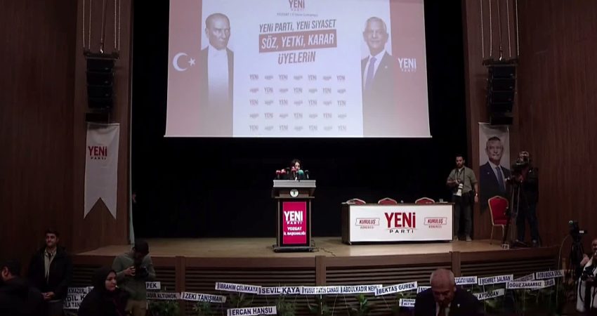 YENİ Parti Genel Başkanı Özgür Özel, "En çok 1 -