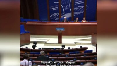 YENİ Parti İzmir Milletvekili Gökçe Gökçen, AKPM Genel Kurulu'nda yaptığı