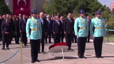 TBMM'nin 28’inci Dönem 5. Yasama Yılı'nın açılışı dolayısıyla TBMM'deki Atatürk